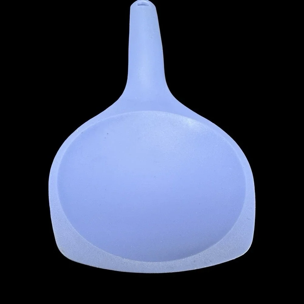 Tupperware Rice Paddle Spoon Scraper Long #3189C-4 Blue